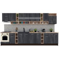 Bucatarie COSSY NEW 400 Wenge / Decor 8509